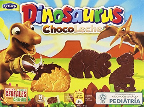 Productos Dinosaurus ChocoLeche Galleta de Cereales con Chocolate con Leche