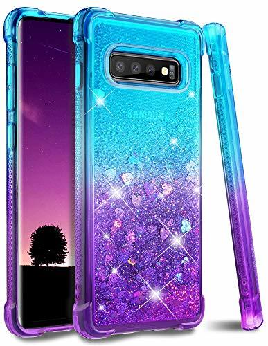 Electronic wlooo Funda para Samsung Galaxy S10 Plus, Fundas Samsung S10 Plus, Glitter