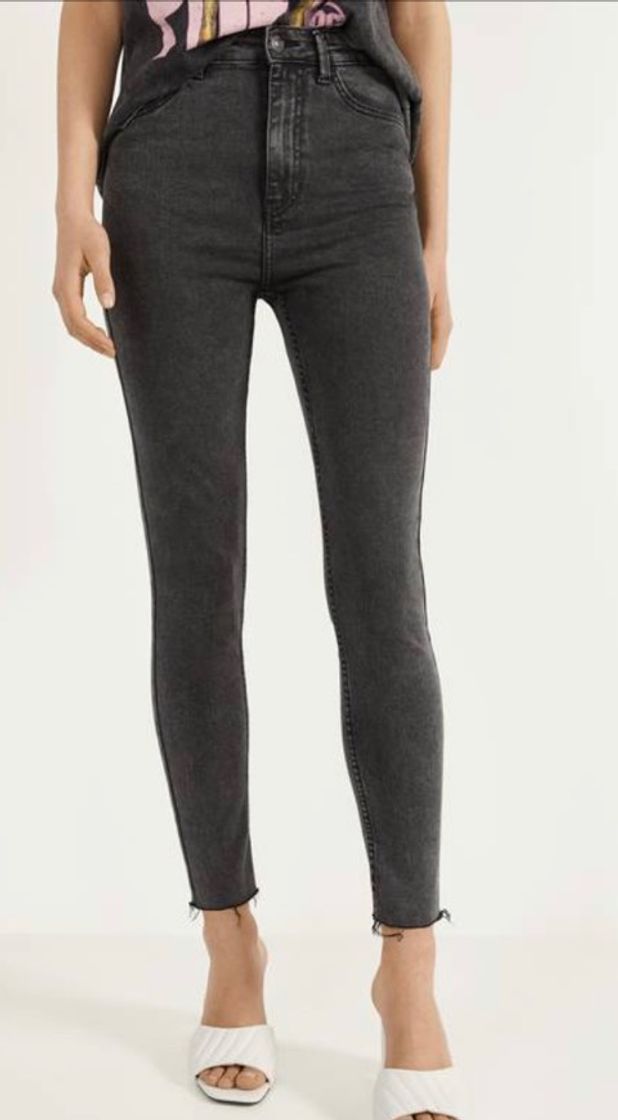 Moda Super high waist jeans - null - Bershka United States