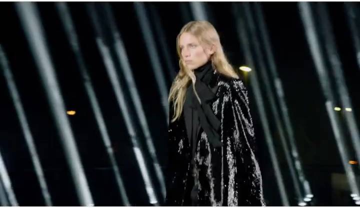 Moda Yves Saint Laurent en la fashion week, parte 2