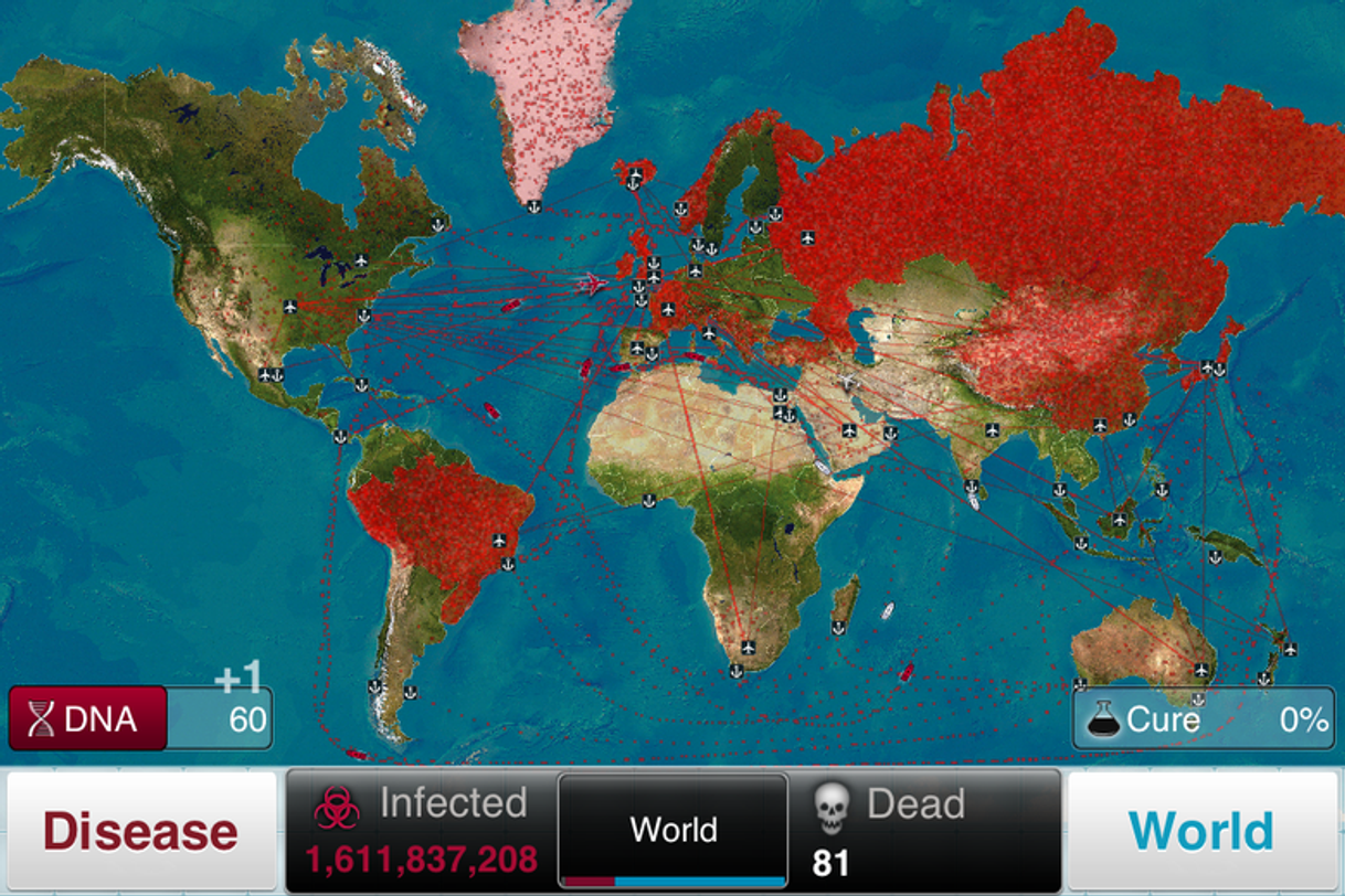 Videogames Plague Inc.