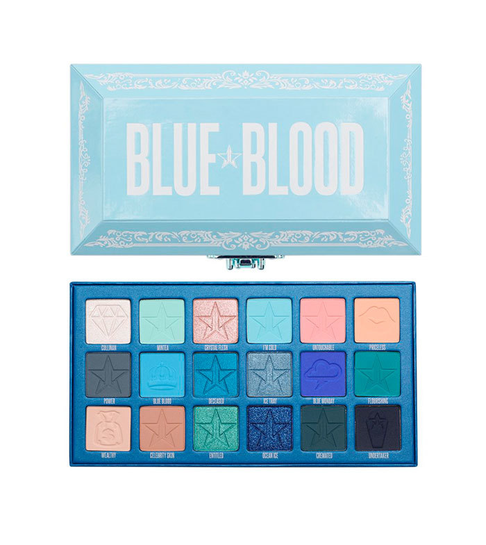 Beauty JEFFREE STAR COSMETICS BLUE BLOOD EYESHADOW MAKE UP PALETTE