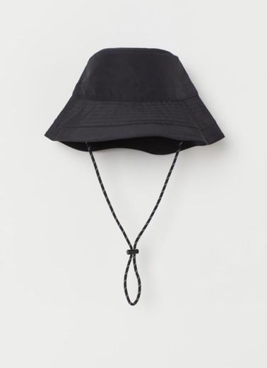 Sombrero bucket negro H&M