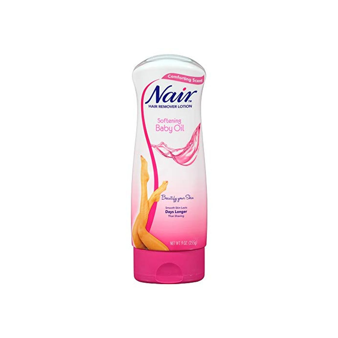 Producto Nair Hair Remover Lotion Softening Baby Oil 9oz