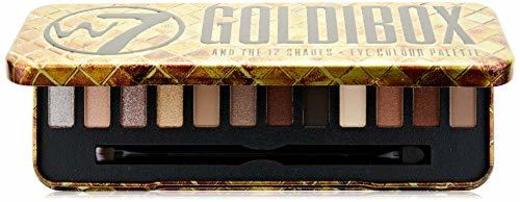 W7 goldibox paleta sombra de ojos