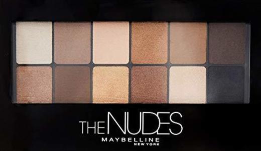 Maybelline New York Paleta de Sombras de Ojos The Nudes