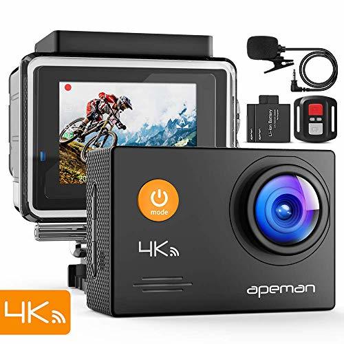 Product APEMAN Camara Deportiva 4K WiFi 16MP Impermeable Cámara Acción Deporte Acuatica Agua