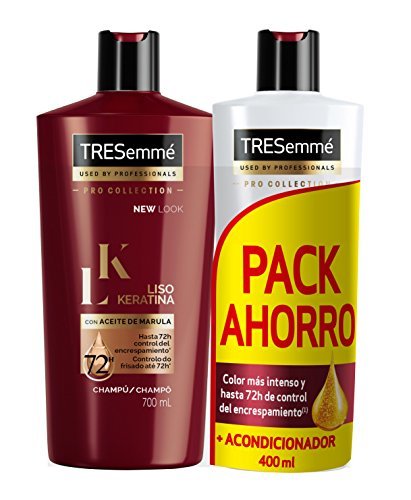 Product Tresemmé Liso Keratina Pack Champú Y Acondicionador