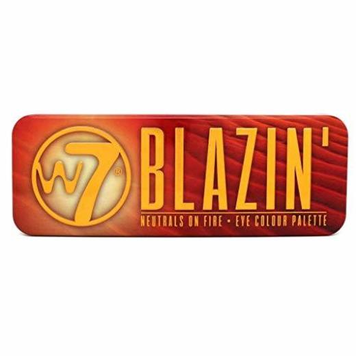 Nueva W7 Blazin 'varios colores en llamas - ojos paleta de colores - 12 plalette