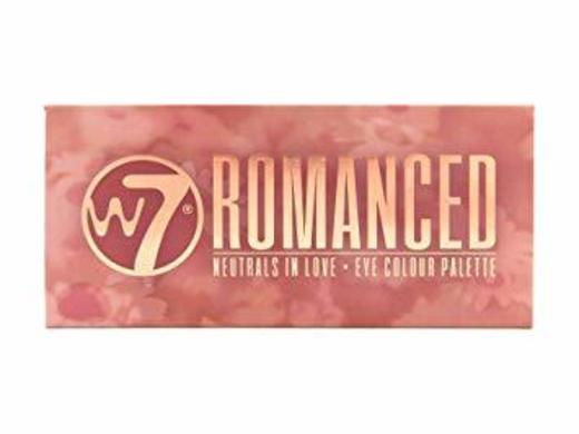 W7 Neutrales Romance Enamorado 14 Color Ojos Paleta Sombra Tonos Melocotón