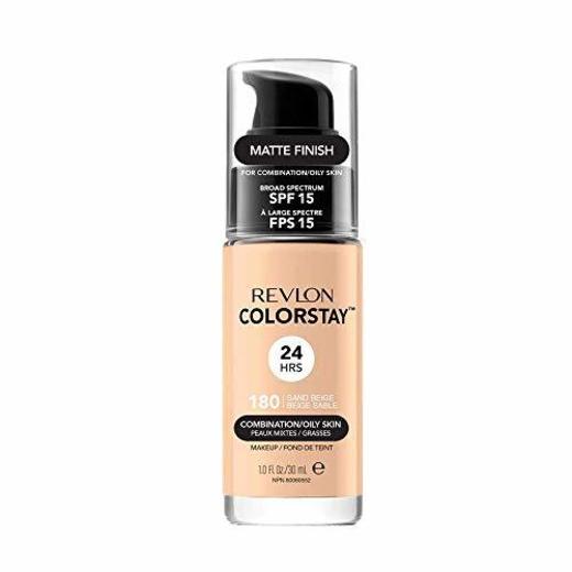 Revlon ColorStay Base de Maquillaje piel mixto/graso FPS15 30ml(Sand Beige)