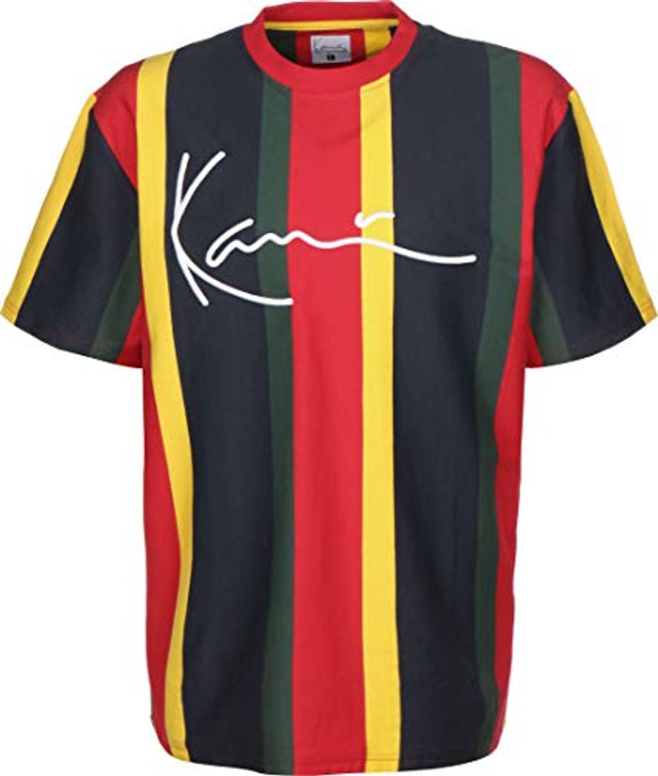 Producto Karl Kani camiseta hombre KKMQ12021 KK SIGNATURE STRIPE TEE L Multicolore