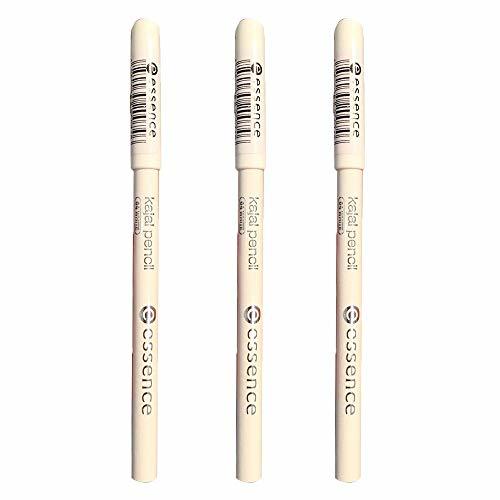 Belleza Essence Kajal Pencil Blanco 04 , 1,1 G,3er Pack