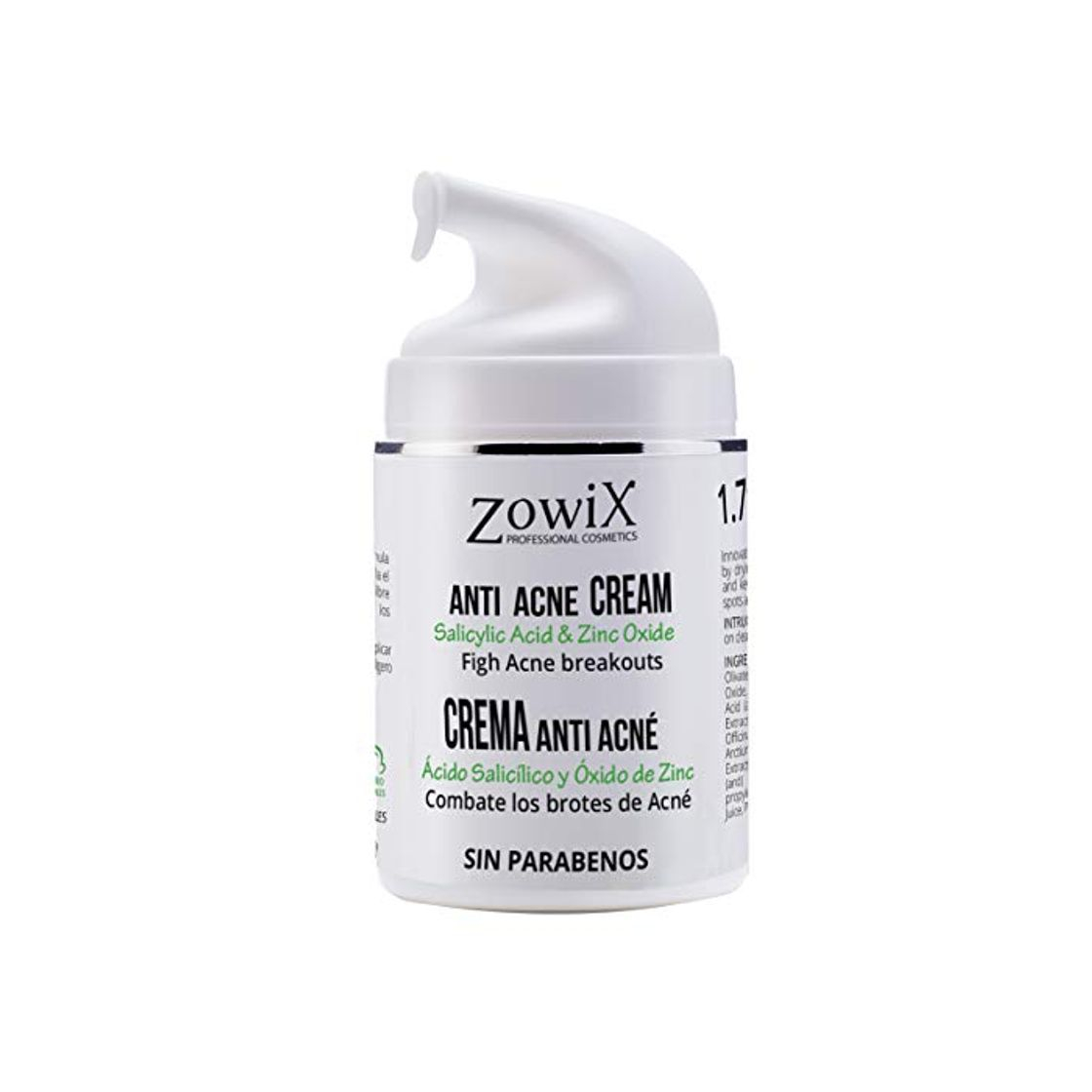 Producto ZOWIX Crema anti acne