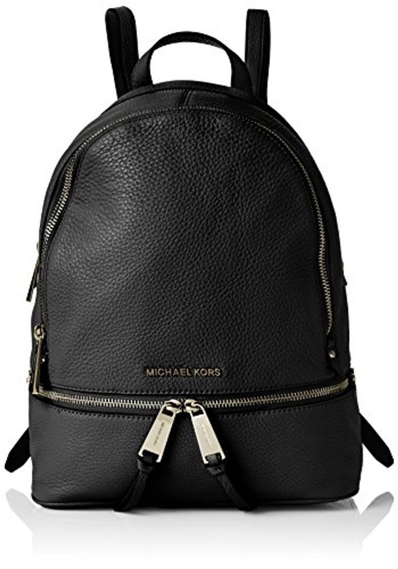 Lugar Michael Kors Rhea Zip, Bolso mochila para Mujer, Negro