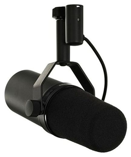 Shure SM7B - Micrófono dinámico profesional para retransmisiones y estudios