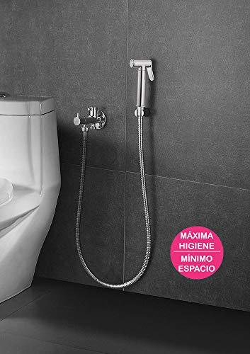 Categoría de hogar Kibath 414151 higiene íntima con instalación sin Obra sustituto del Bidet. Grifo