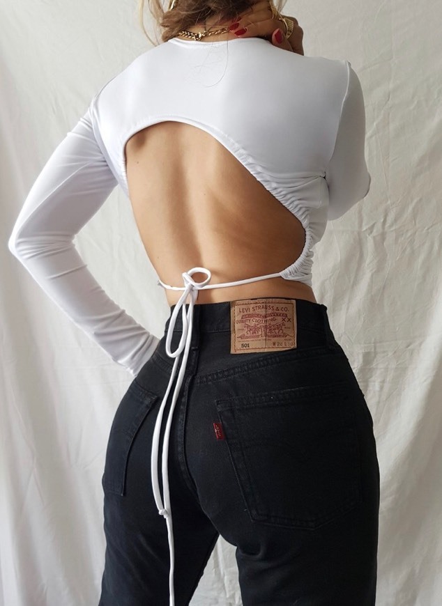 Social White Mingo top 