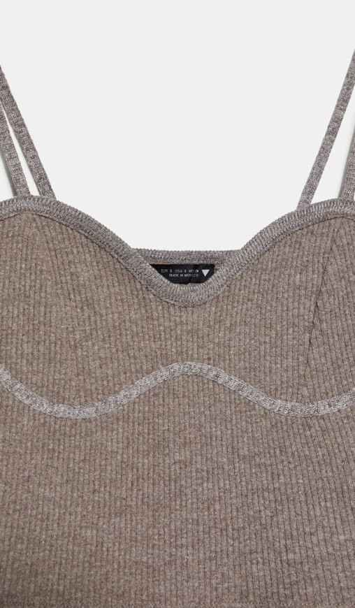 Social Ribbed Crop Top