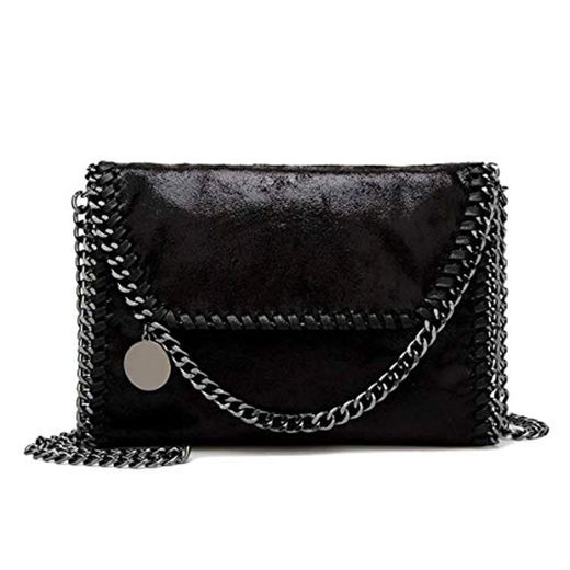 Wewod Pequeño Bolso de Noche Elegante,Bolsos Messenger para Mujer,Damas PU Cuero Hombro