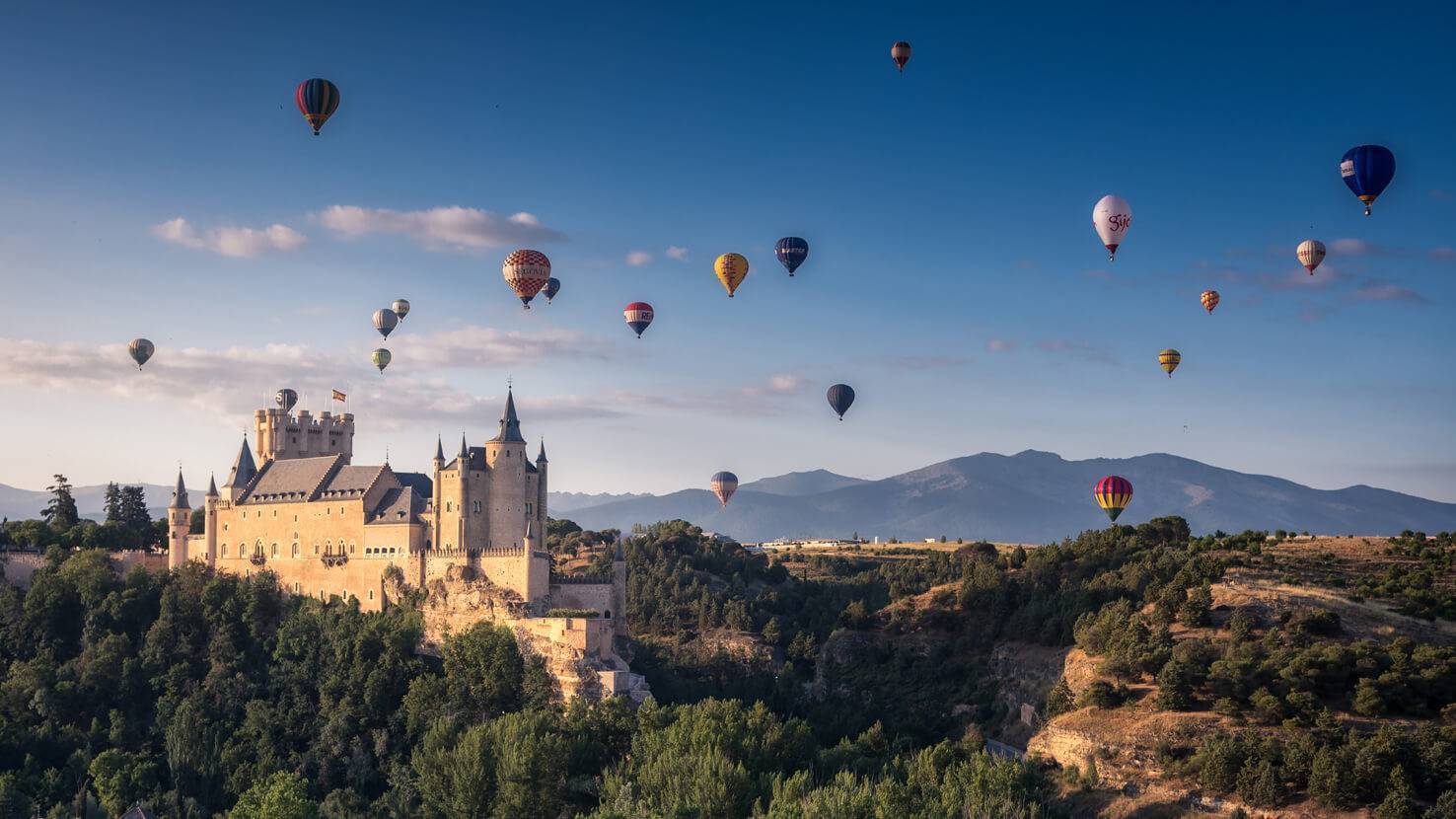 Moda Festival de globos de Segovia 