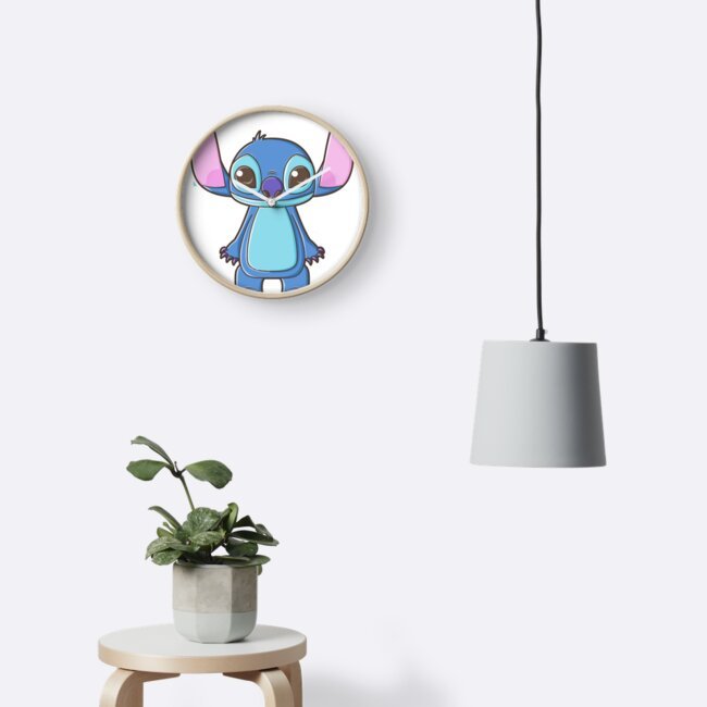 Fashion "stitch" Clock by JesusMiguel6 | Redbubble