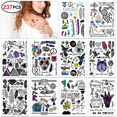 Belleza Konsait tatuajes temporales Flash Tatuajes temporär Tattoo cuerpo pegatinas tatuajes temporales Hamsa