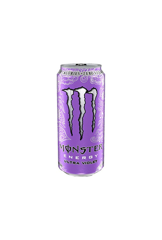 Social Monster Bebida ultra energética Paquete de 12 Violeta