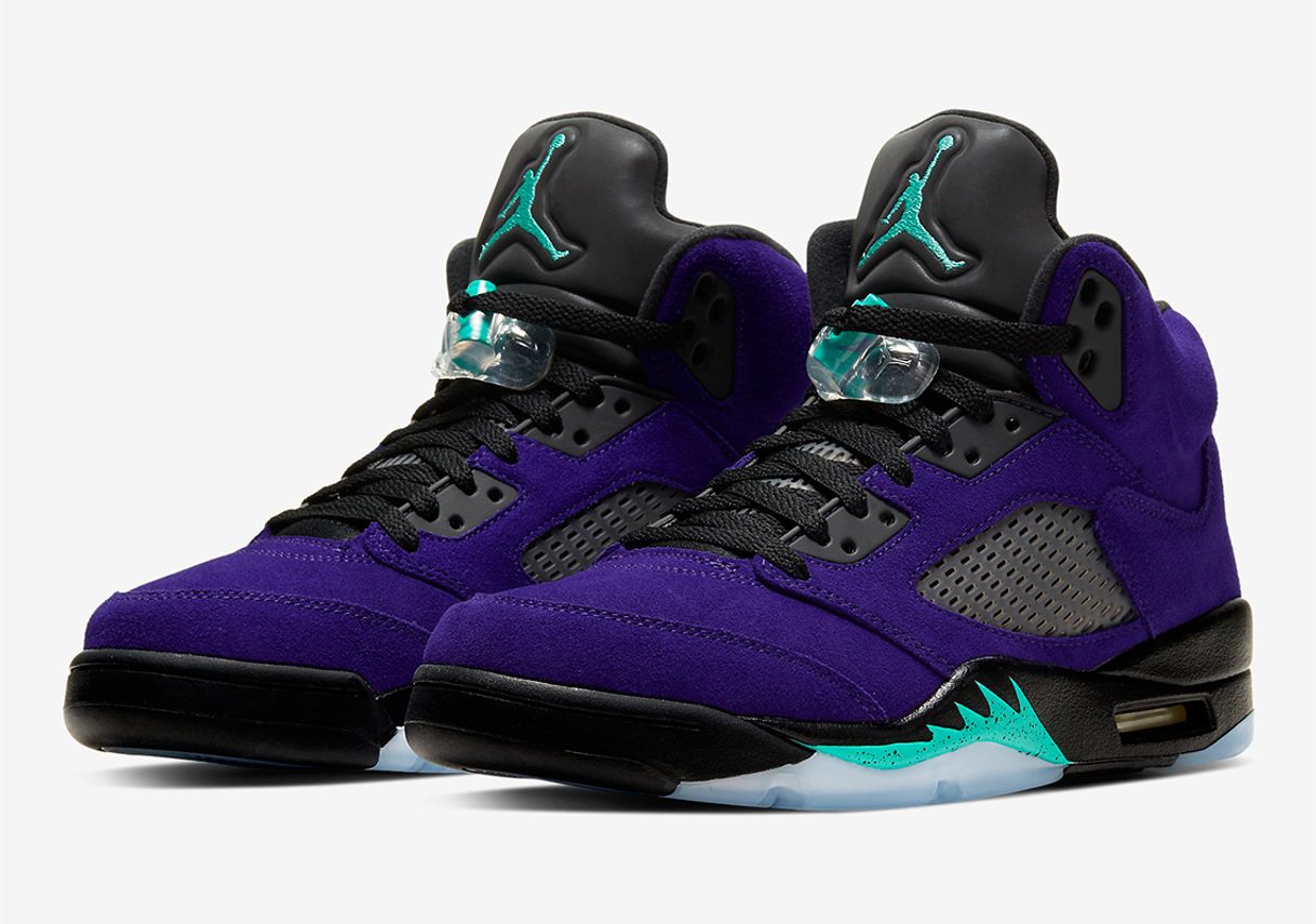 Fashion Nike Air Jordan 5 Retro 'Black Grape' Trainer