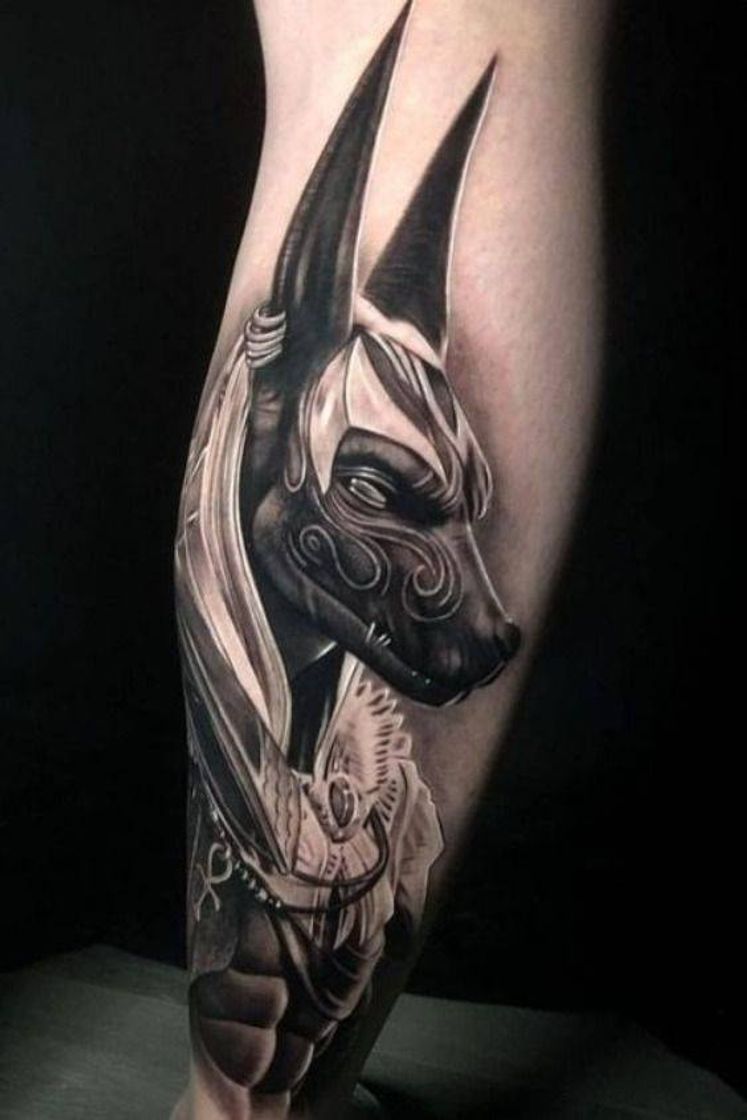 Fashion Anubis, tatuagem egípcia