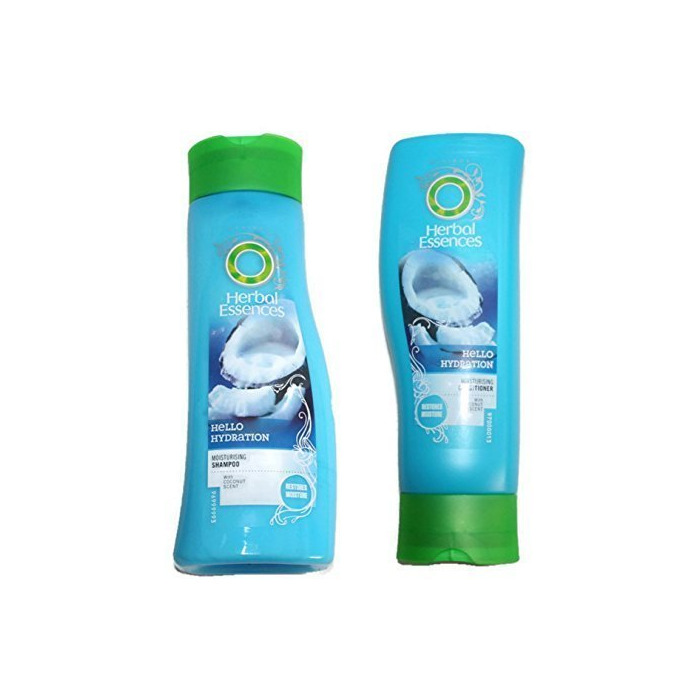 Belleza Herbal Essences Hello Hidratación Set champú& Acondicionador con Coco Fragancia Lote