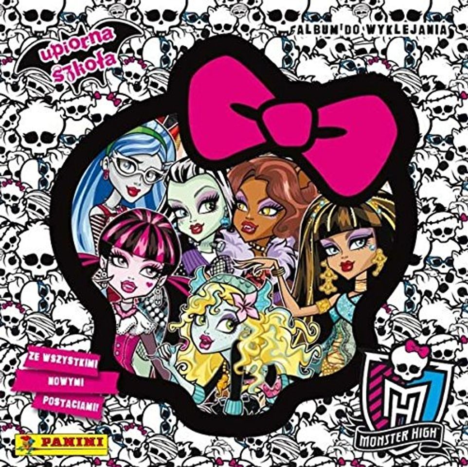 Libro Album do wyklejania Monster High