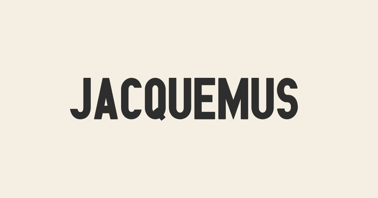 Fashion JACQUEMUS | Official website