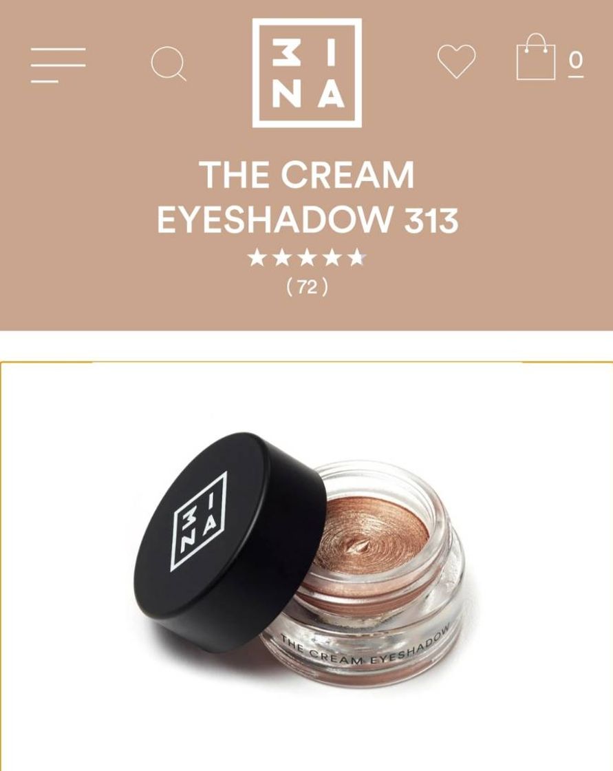 Product Waterproof Cream Eyeshadow – 3INA COSMETICS EU