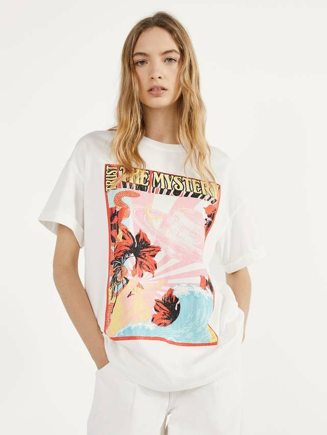 Moda Camiseta con estampado