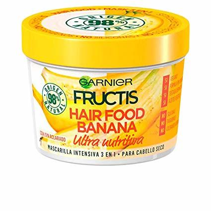 Product Hair Food Banana FRUCTIS Mascarilla ultra nutritiva intensiva 3 en