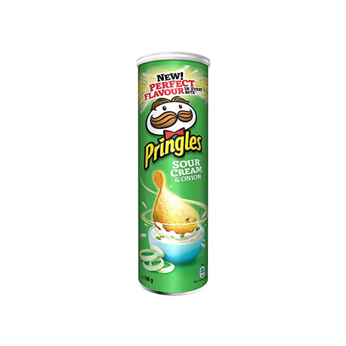 Productos Pringles Sour Cream and Onion - Cápsulas de sarro y cebollas