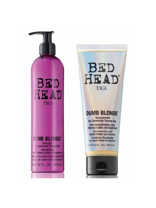 Belleza TIGI Bed Head dumb Blonde Set (Champú 400 ml