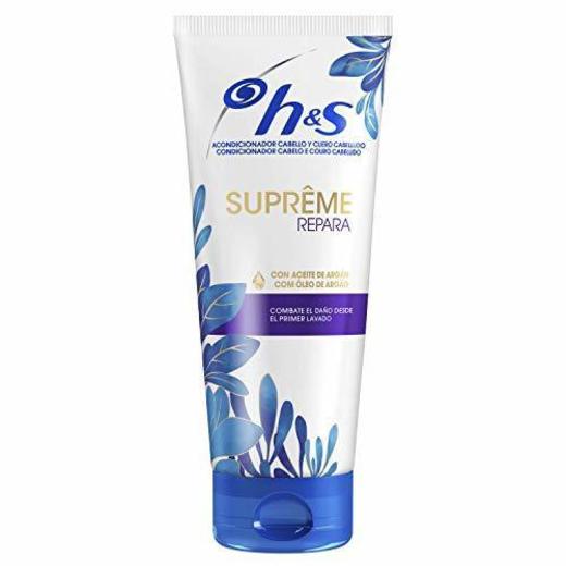 Head & Shoulders Supreme Repara Acondicionador Anticaspa - 2 Recipientes de 220