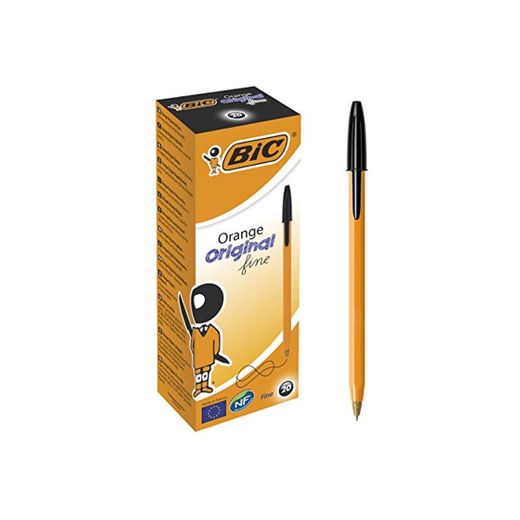 BIC 8099231 - Paquete de 20 bolígrafos de tinta negra