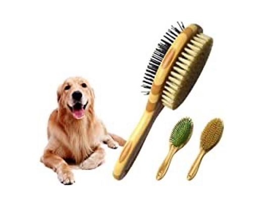 Cepillo bambu para perros 