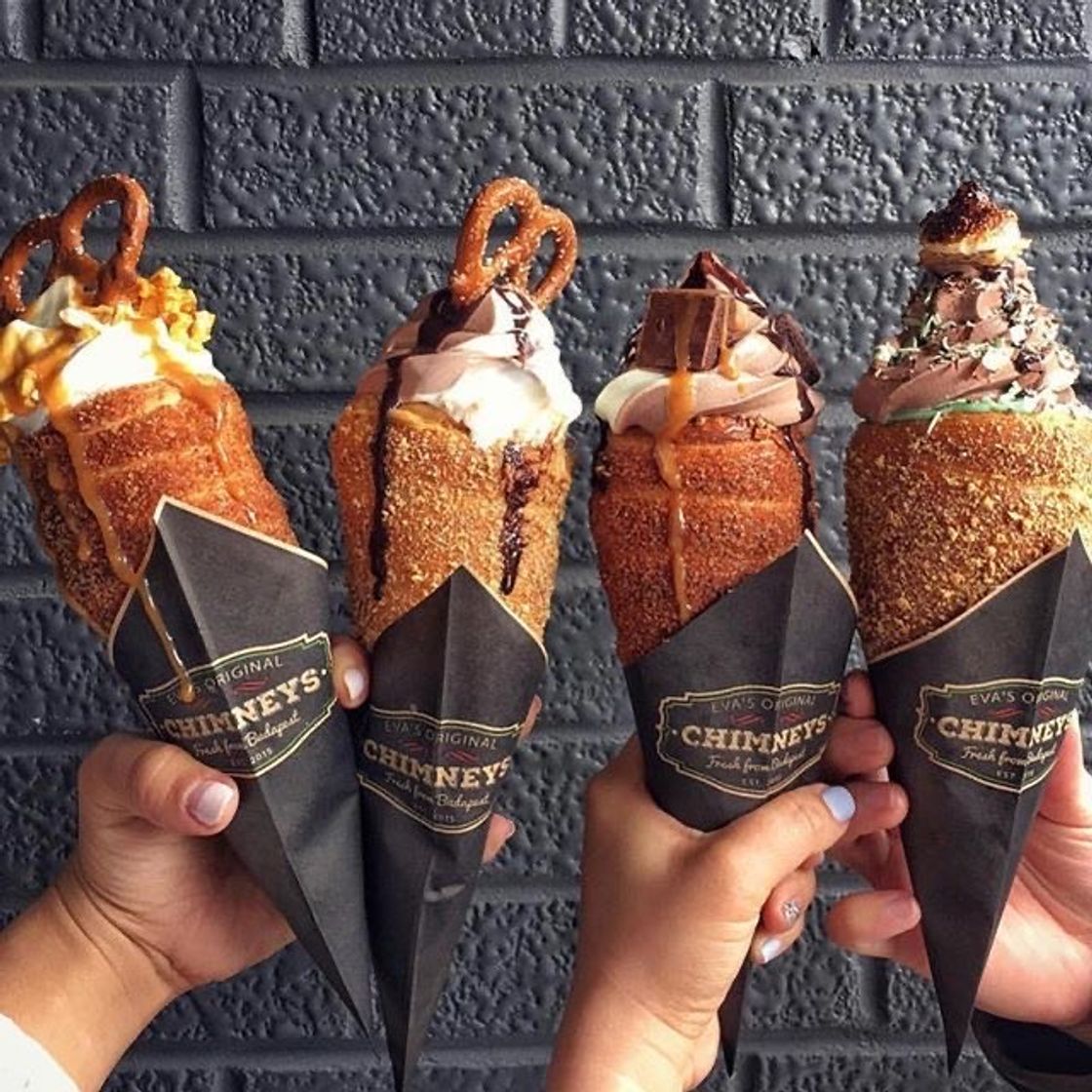 Moda Sorvete na massa de churros 🍧