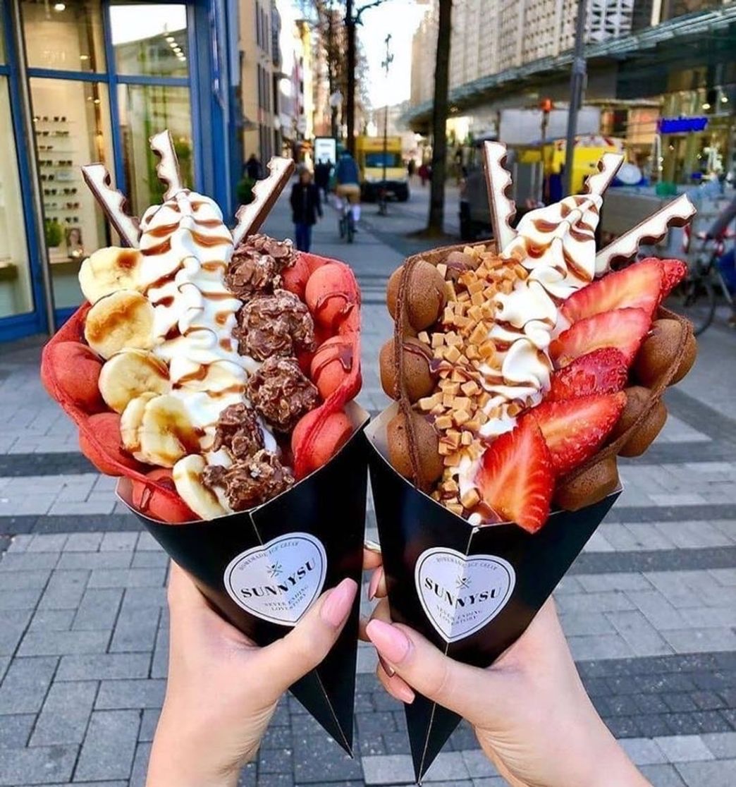 Moda Sorvete em cone de papel 🍦❤️