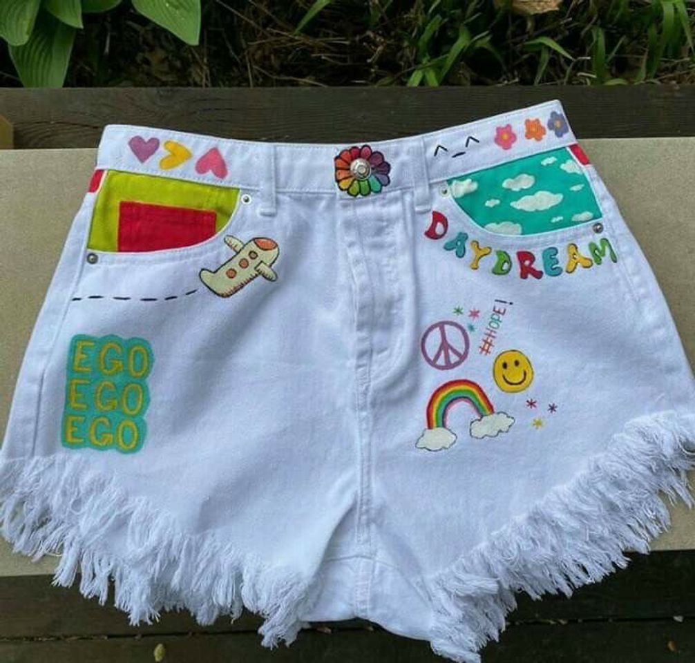 Moda Short decorado 