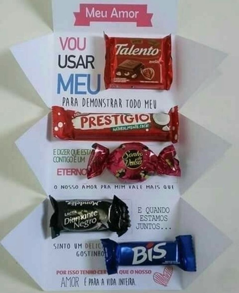 Moda Frases com chocolates