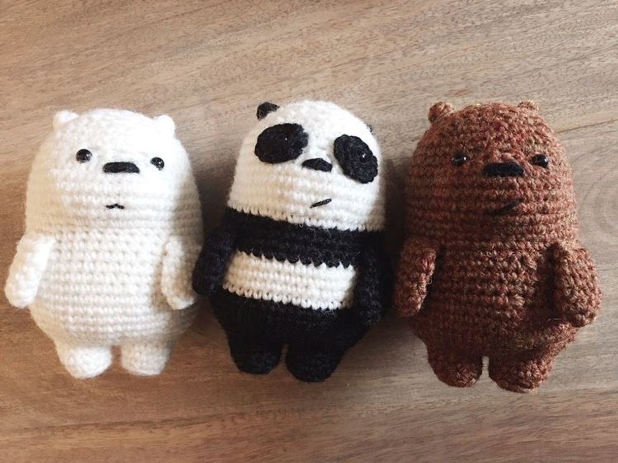 Moda Crochê dos ursos sem curso 🐻 