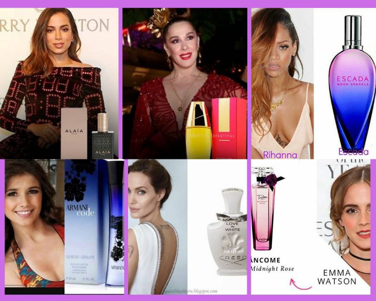 Fashion Perfumes das famosas 