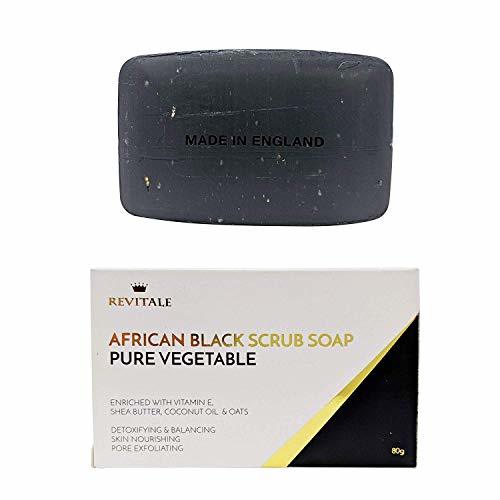 Lugar Revitale African Black Natural Oat Scrub Soap