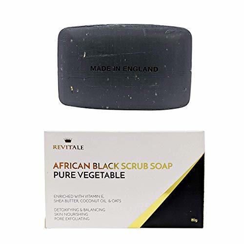 Revitale African Black Natural Oat Scrub Soap