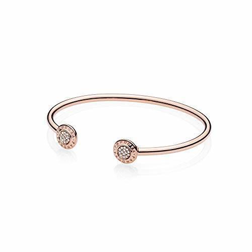 Lugares Pandora Rose Signature Open Bangle Bracelet 580528CZ2